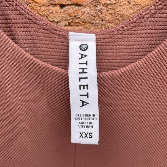 [SOLD on Depop] Athleta Mauve Midi Athleisure Moisture-Wicking Dress - Picture 5 of 14